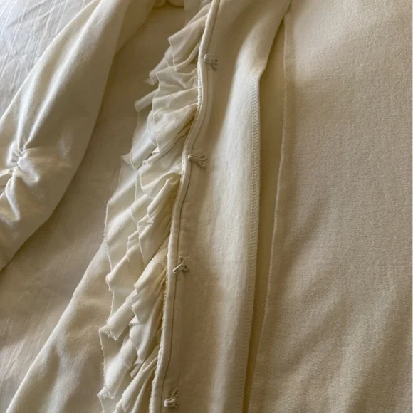 Boston Proper Cream Knit Cardigan - Picture 5 of 7